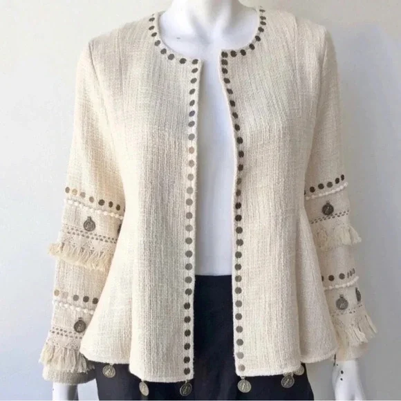 Spell & The Gypsy Collective Alphie Jacket Women’s Size Medium (6) New With Tags - Picture 2 of 13